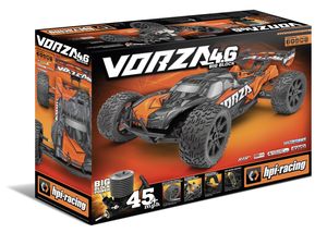 Vorza 4.6 Truggy, 1/8 Scale 4WD RTR Big Block Nitro w/2.4Ghz Radio System, Orange view 5