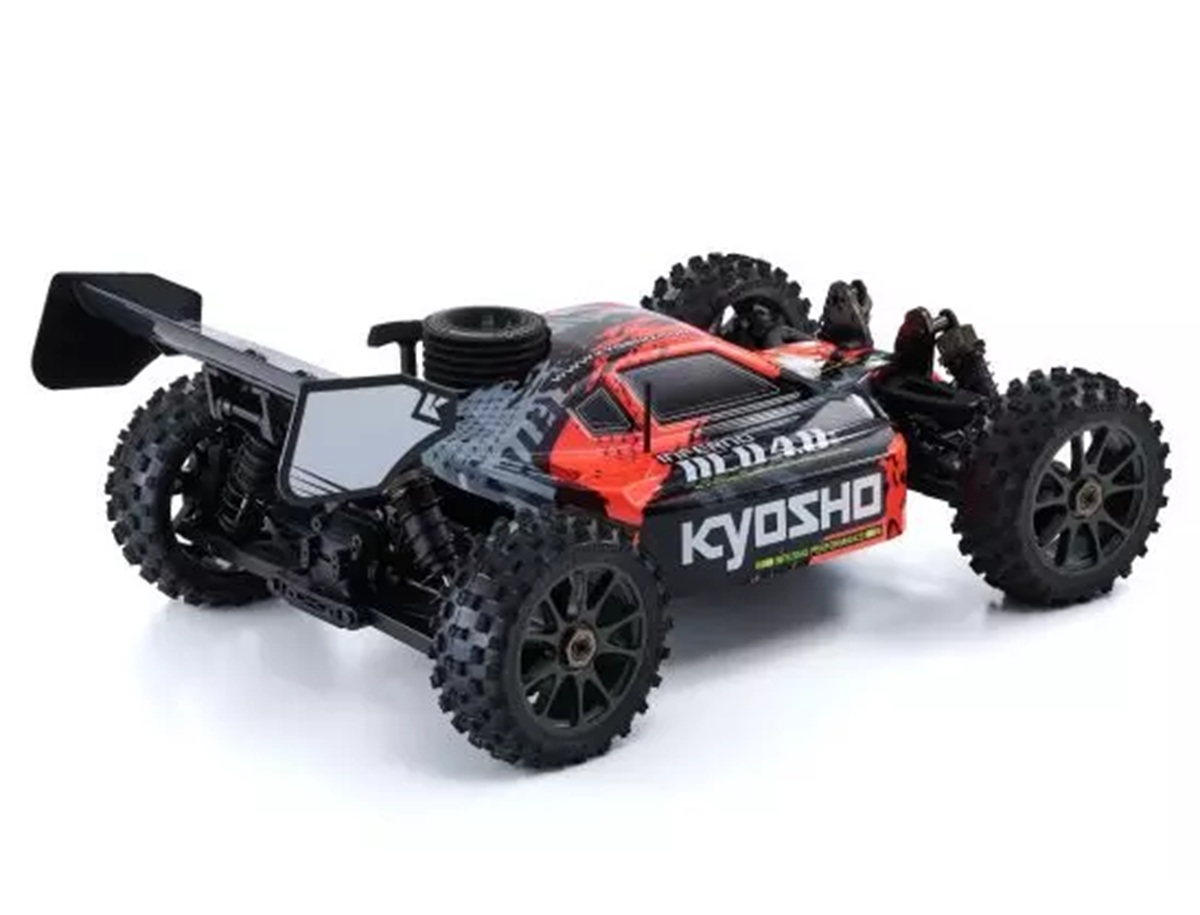 INFERNO NEO 4.0 T1 Red 4WD Racing Buggy Set w/ KT-231P+ view 3