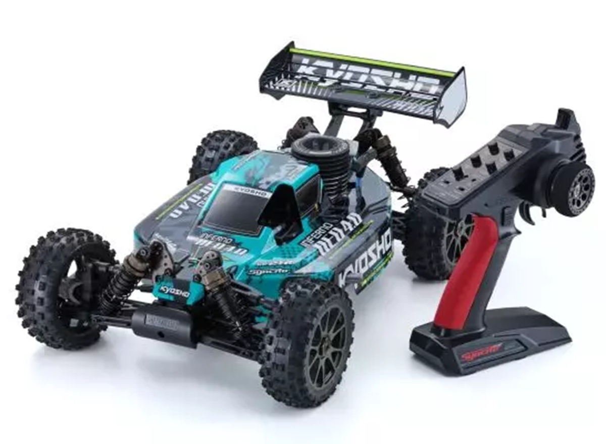 INFERNO NEO 4.0 T2 Green 4WD Racing Buggy Set w/ KT-231P+