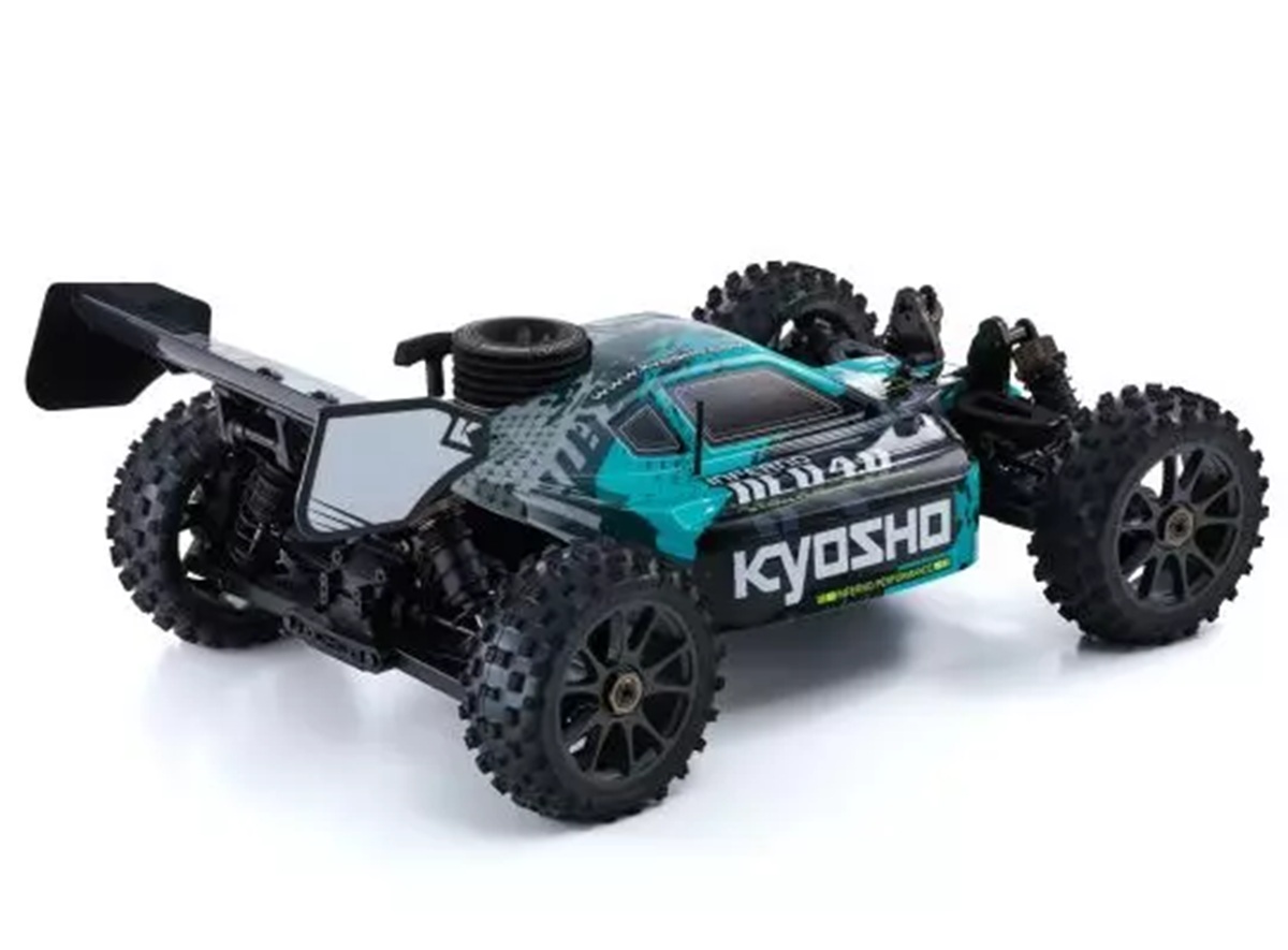 INFERNO NEO 4.0 T2 Green 4WD Racing Buggy Set w/ KT-231P+ view 3