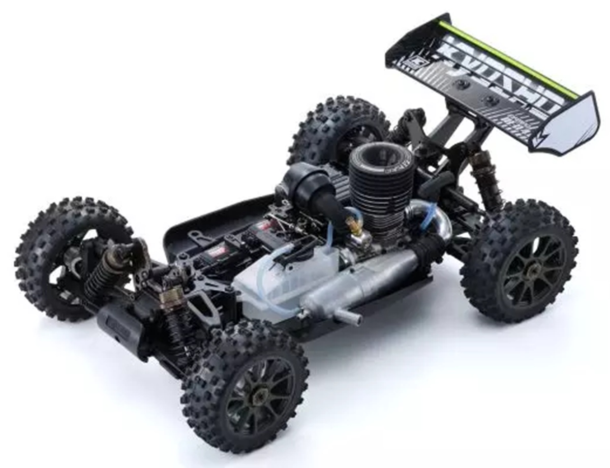 INFERNO NEO 4.0 T2 Green 4WD Racing Buggy Set w/ KT-231P+ view 4