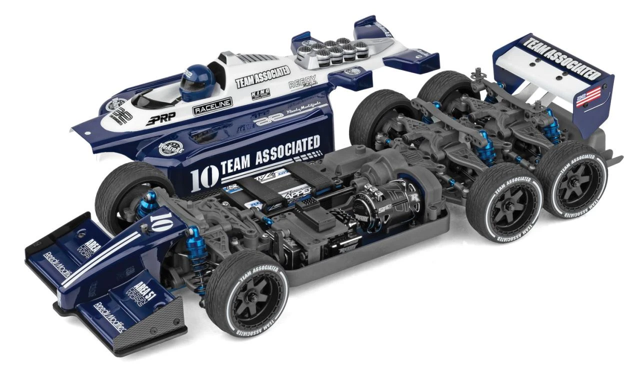 RC10 Custom Race Car 6x6 F1 view 6