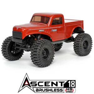 Ascent-18 Brushless - 1/18 Scale Brushless Electric Rock Crawler